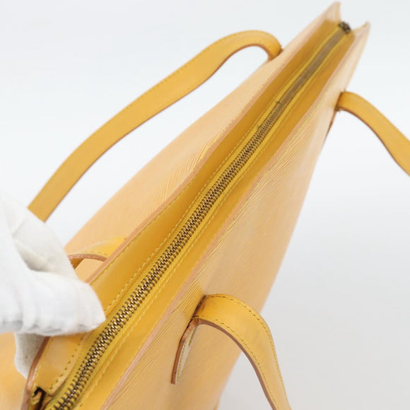 LOUIS VUITTON Epi Saint Jacques Shopping Shoulder Bag Yellow M52269 Auth BA14126