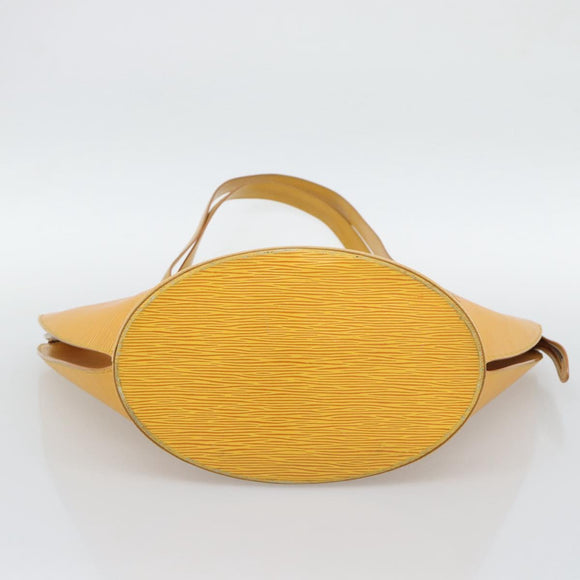 LOUIS VUITTON Epi Saint Jacques Shopping Shoulder Bag Yellow M52269 Auth BA14126