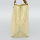 LOUIS VUITTON Monogram Vernis Reade PM Hand Bag Perle M91336 LV Auth BA14127-4