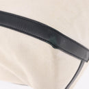 VALENTINO Tote Bag Canvas Ivory Gold Auth BA14128-9