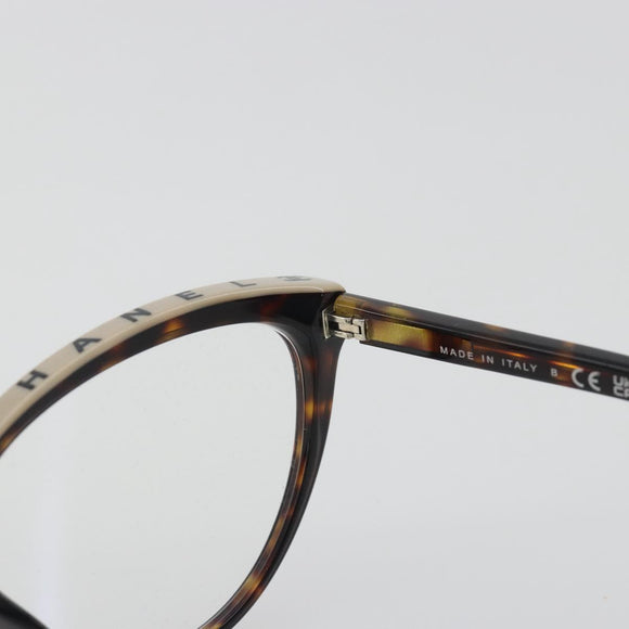 CHANEL Tortoise Pattern Sunglasses Plastic Brown CC Auth BA14129