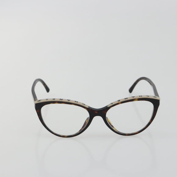 CHANEL Tortoise Pattern Sunglasses Plastic Brown CC Auth BA14129