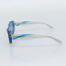 BOTTEGA VENETA Sunglasses Plastic Blue Auth BA14130M-5
