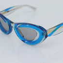 BOTTEGA VENETA Sunglasses Plastic Blue Auth BA14130M-7