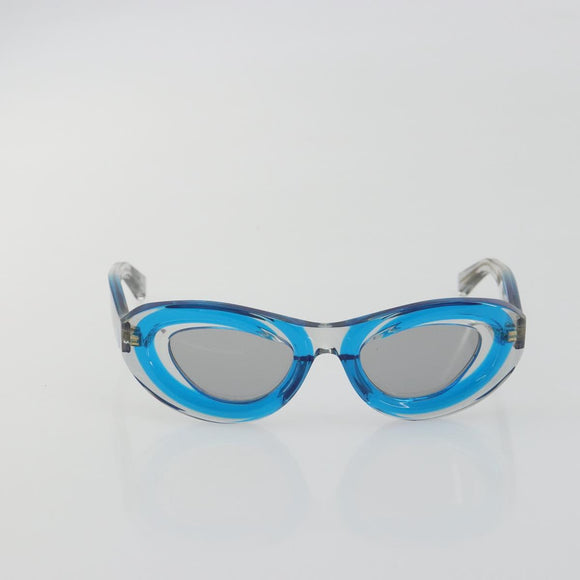 BOTTEGA VENETA Sunglasses Plastic Blue Auth BA14131M
