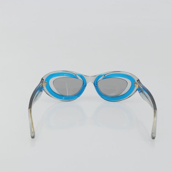 BOTTEGA VENETA Sunglasses Plastic Blue Auth BA14131M