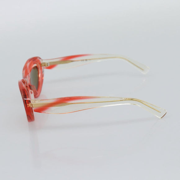 BOTTEGA VENETA Sunglasses Plastic Red Auth BA14132M