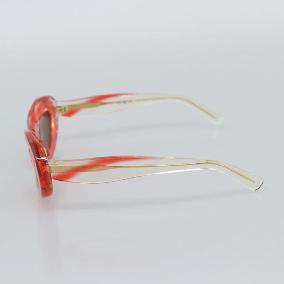 BOTTEGA VENETA Sunglasses Plastic Red Auth BA14133M