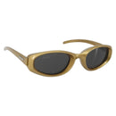 BOTTEGA VENETA Sunglasses Plastic Gold Auth BA14134M-1