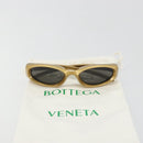 BOTTEGA VENETA Sunglasses Plastic Gold Auth BA14134M-15