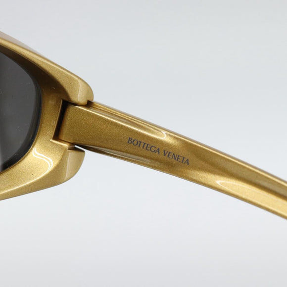BOTTEGA VENETA Sunglasses Plastic Gold Auth BA14135M