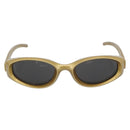 BOTTEGA VENETA Sunglasses Plastic Gold Auth BA14135M-13