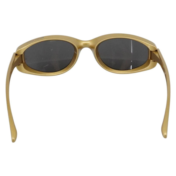 BOTTEGA VENETA Sunglasses Plastic Gold Auth BA14135M