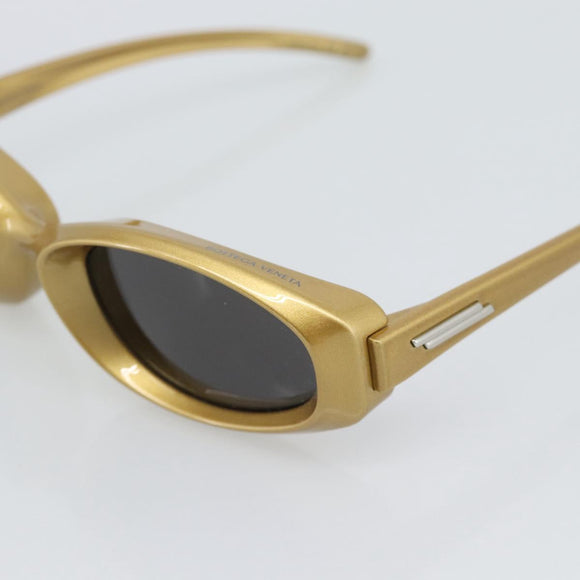 BOTTEGA VENETA Sunglasses Plastic Gold Auth BA14135M