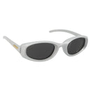BOTTEGA VENETA Sunglasses Plastic Silver Auth BA14136-1