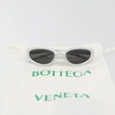 BOTTEGA VENETA Sunglasses Plastic Silver Auth BA14136-14