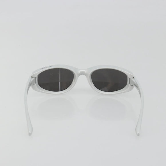 BOTTEGA VENETA Sunglasses Plastic Silver Auth BA14136