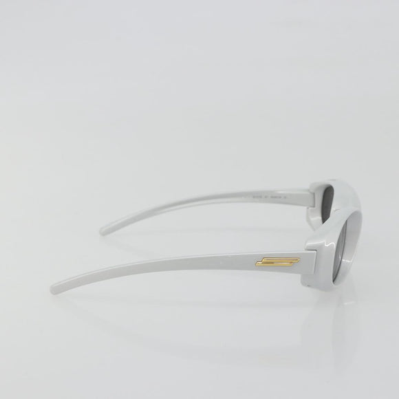 BOTTEGA VENETA Sunglasses Plastic Silver Auth BA14136