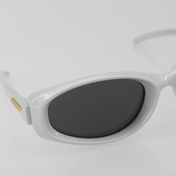 BOTTEGA VENETA Sunglasses Plastic Silver Auth BA14136