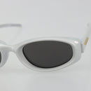 BOTTEGA VENETA Sunglasses Plastic Silver Auth BA14136-7