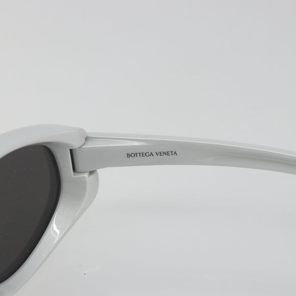 BOTTEGA VENETA Sunglasses Plastic Silver Auth BA14136