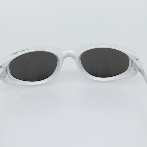 BOTTEGAVENETA Sunglasses Plastic Silver Auth BA14137M