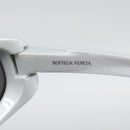 BOTTEGAVENETA Sunglasses Plastic Silver Auth BA14137M-12