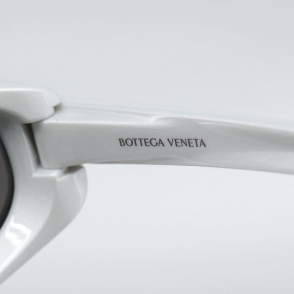BOTTEGAVENETA Sunglasses Plastic Silver Auth BA14137M