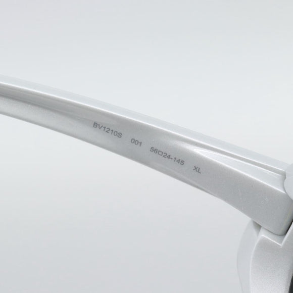 BOTTEGAVENETA Sunglasses Plastic Silver Auth BA14137M