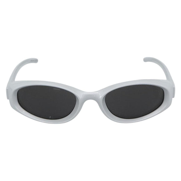 BOTTEGAVENETA Sunglasses Plastic Silver Auth BA14137M