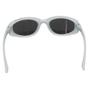BOTTEGAVENETA Sunglasses Plastic Silver Auth BA14137M-3