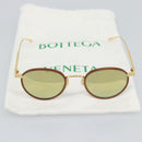 BOTTEGAVENETA Sunglasses Metal Gold Tone Auth BA14138M-11