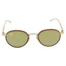 BOTTEGAVENETA Sunglasses Metal Gold Tone Auth BA14138M-2