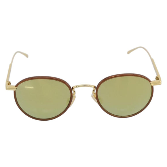 BOTTEGAVENETA Sunglasses Metal Gold Tone Auth BA14138M