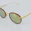 BOTTEGAVENETA Sunglasses Metal Gold Tone Auth BA14138M-7