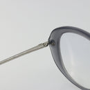 CHANEL Sunglasses Plastic Purple Silver CC Auth BA14139-12