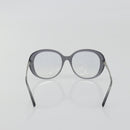 CHANEL Sunglasses Plastic Purple Silver CC Auth BA14139-3