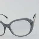 CHANEL Sunglasses Plastic Purple Silver CC Auth BA14139-7
