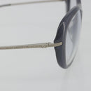 CHANEL Sunglasses Plastic Purple Silver CC Auth BA14139-8