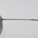 CHANEL Sunglasses Plastic Purple Silver CC Auth BA14139-9