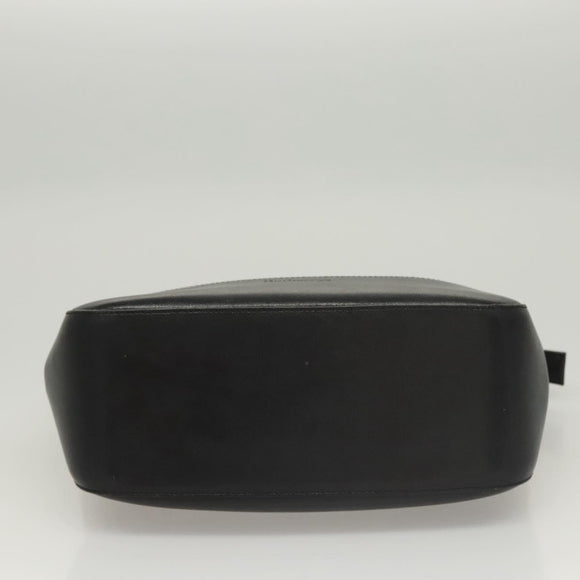 Burberrys Nova Check Hand Bag Canvas Beige Gold Auth BA1414