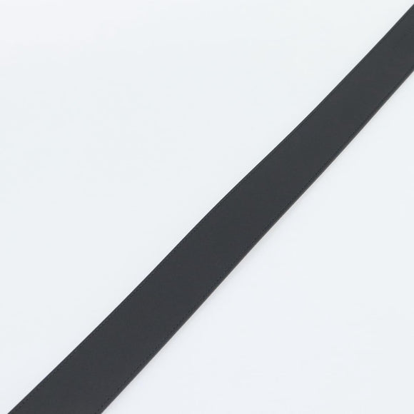 GUCCI GG Supreme Interlocking G Belt PVC 53.1"" Black 703147 Auth BA14141V