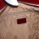 CARTIER Must Line Marcello Hand Bag Patent Bordeaux Auth BA14142-17