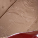 CARTIER Must Line Marcello Hand Bag Patent Bordeaux Auth BA14142-11