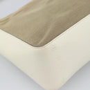 GUCCI GG Canvas Shoulder Bag Beige Silver 001 3766 Auth BA14143-16