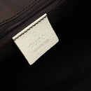 GUCCI GG Canvas Shoulder Bag Beige Silver 001 3766 Auth BA14143-18