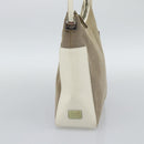 GUCCI GG Canvas Shoulder Bag Beige Silver 001 3766 Auth BA14143-3
