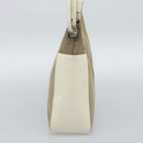 GUCCI GG Canvas Shoulder Bag Beige Silver 001 3766 Auth BA14143-4