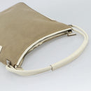 GUCCI GG Canvas Shoulder Bag Beige Silver 001 3766 Auth BA14143-7