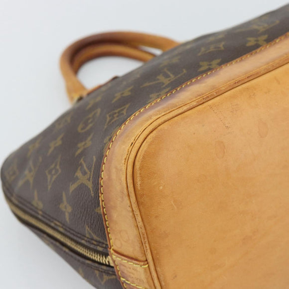 LOUIS VUITTON Monogram Alma PM Hand Bag M53151 LV Auth BA14144
